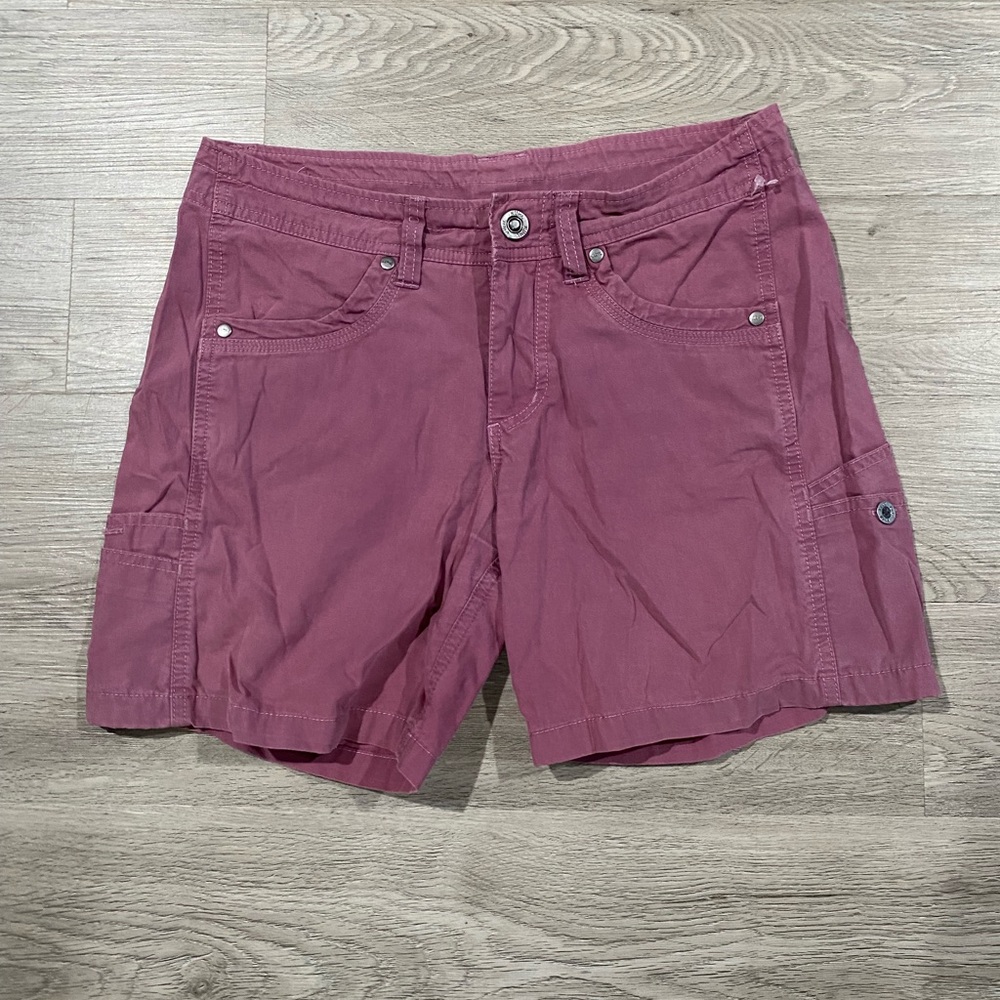 Women's Kuhl Casual Pink Mauve Shorts‎ Athletic Hiking Active